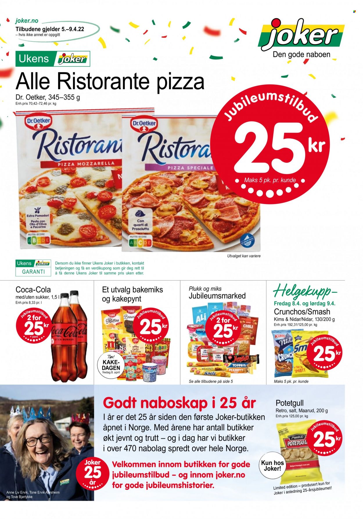 Kundeavis Joker - 5.4.2022 - 9.4.2022. Side 1