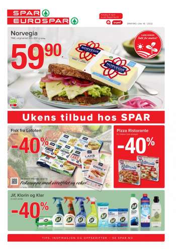 Kundeavis SPAR - 19.04.2022 - 24.04.2022.
