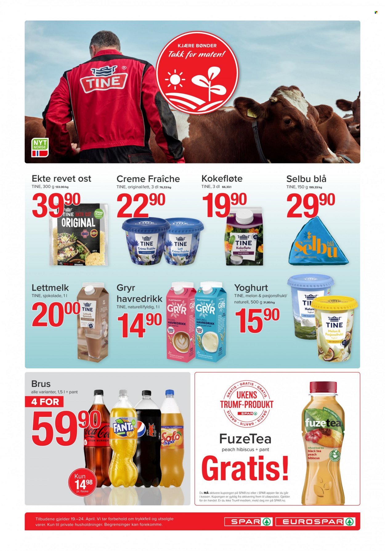 Kundeavis SPAR - 19.4.2022 - 24.4.2022. Side 8