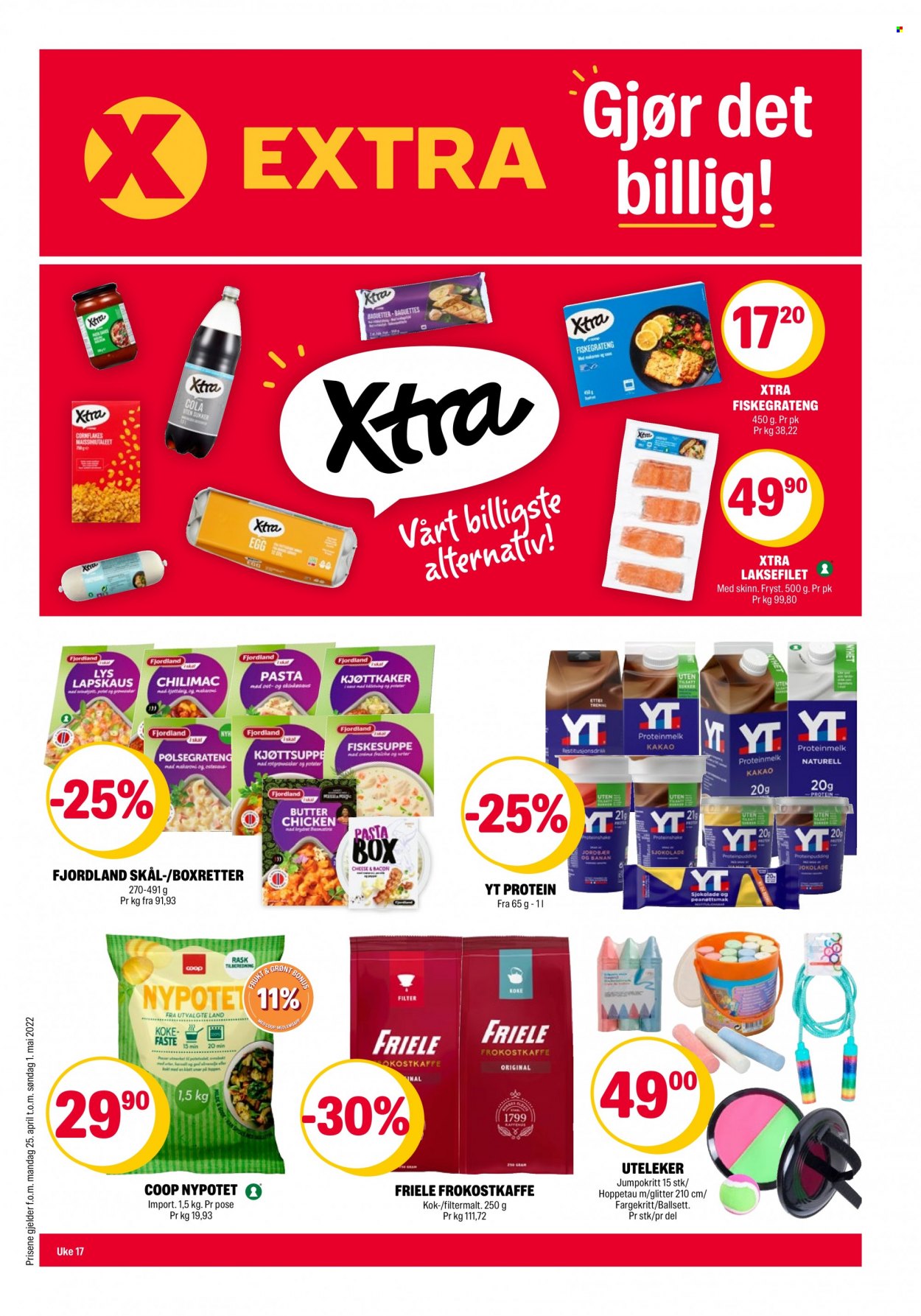 Kundeavis Coop Extra - 25.4.2022 - 1.5.2022. Side 1