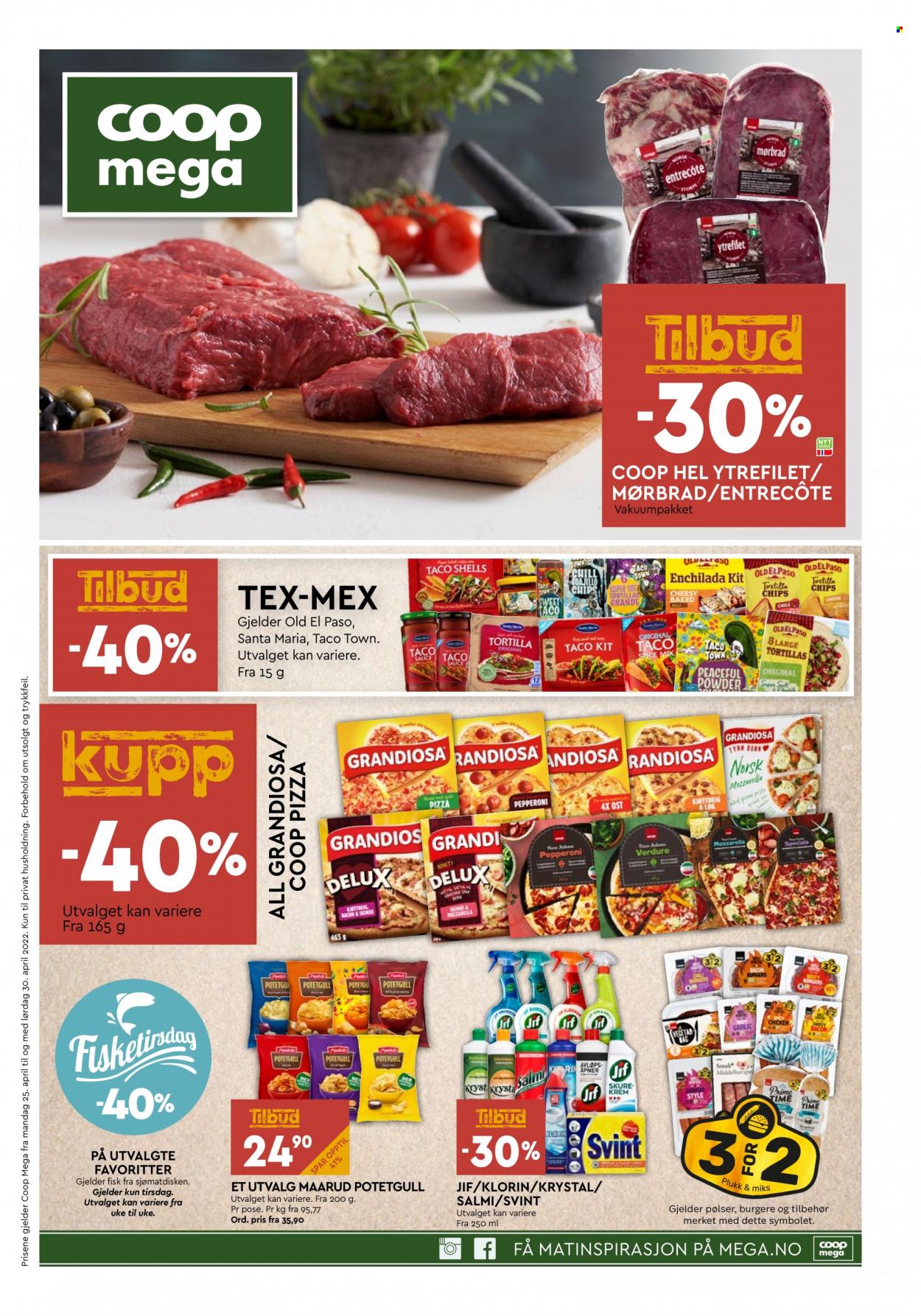 Kundeavis Coop Mega - 25.4.2022 - 30.4.2022. Side 1