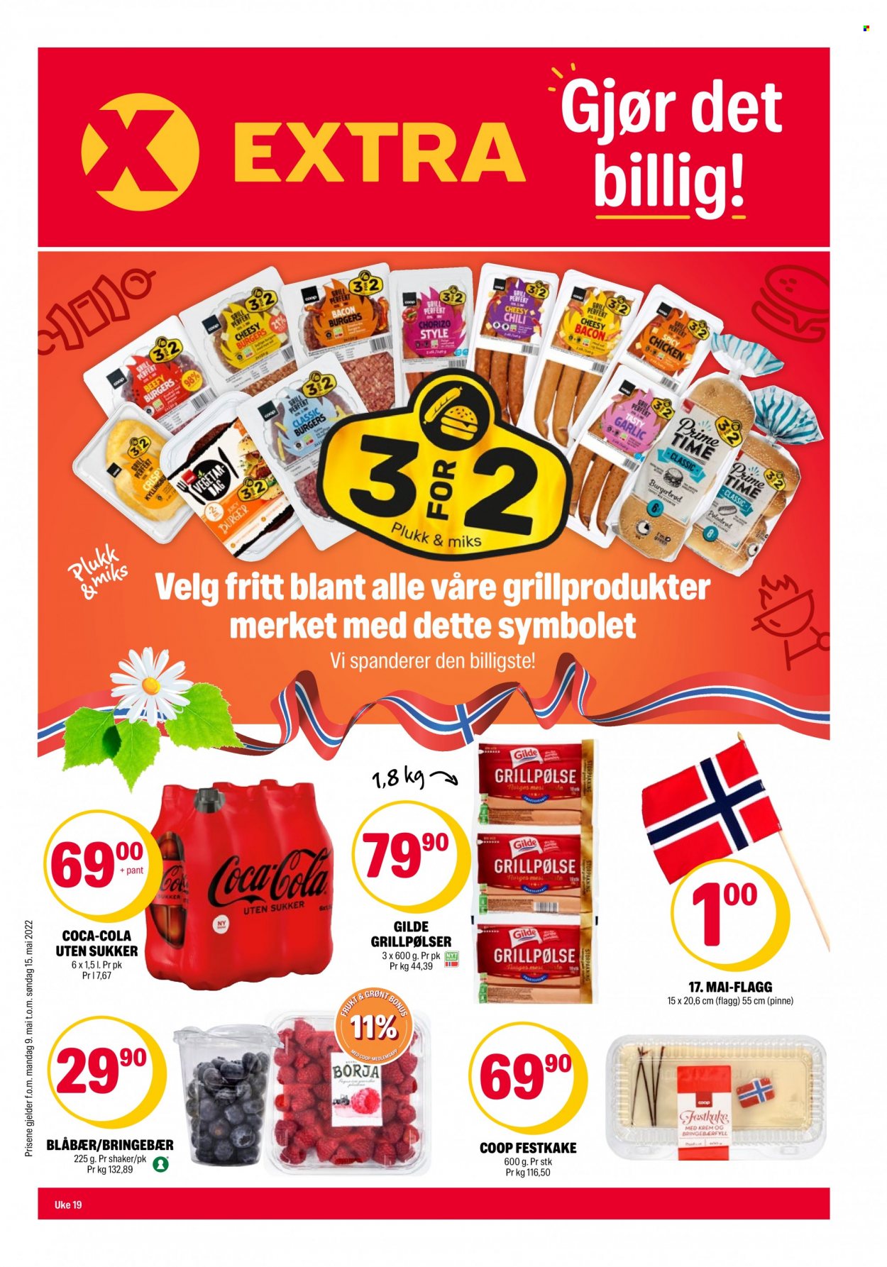 Kundeavis Coop Extra - 9.5.2022 - 15.5.2022. Side 1