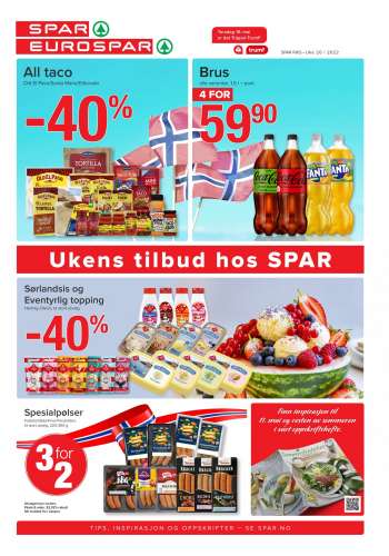 Kundeavis SPAR - 16.05.2022 - 22.05.2022.