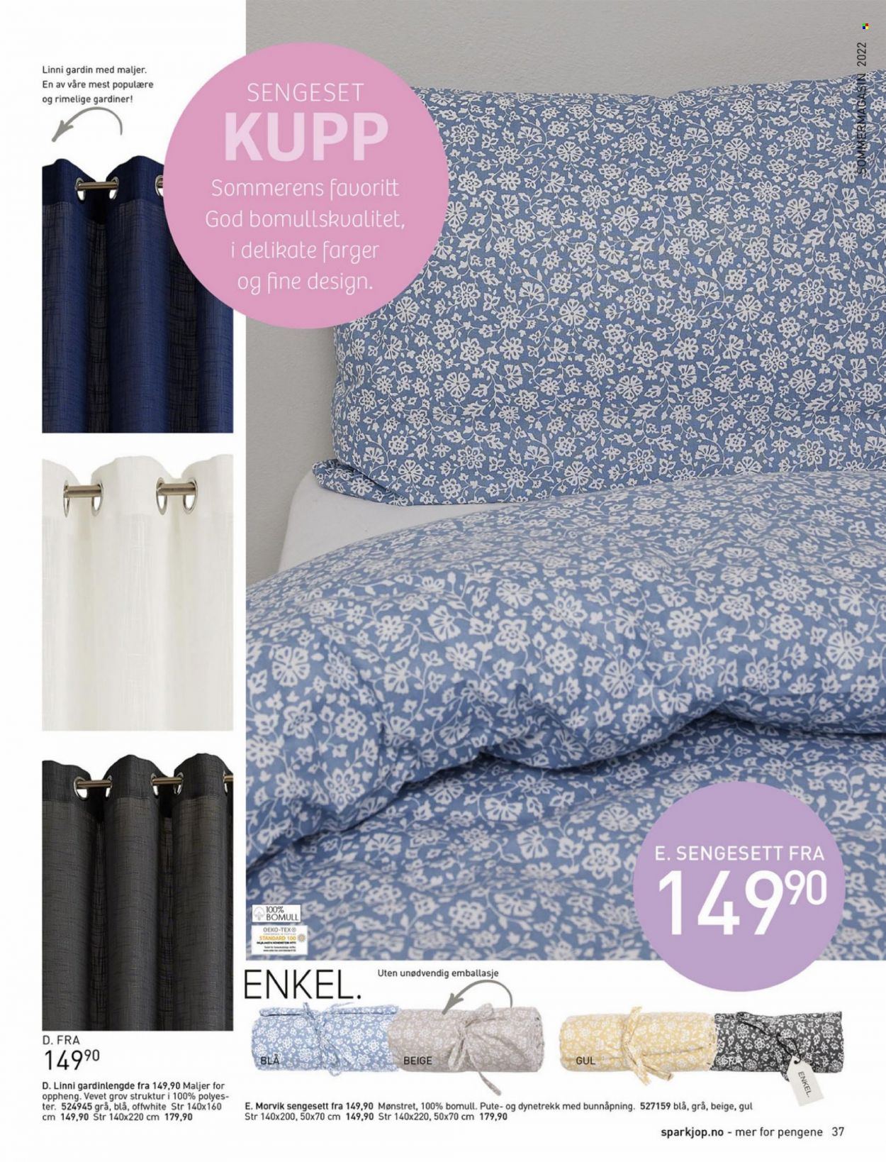Kundeavis Sparkjøp. Side 37