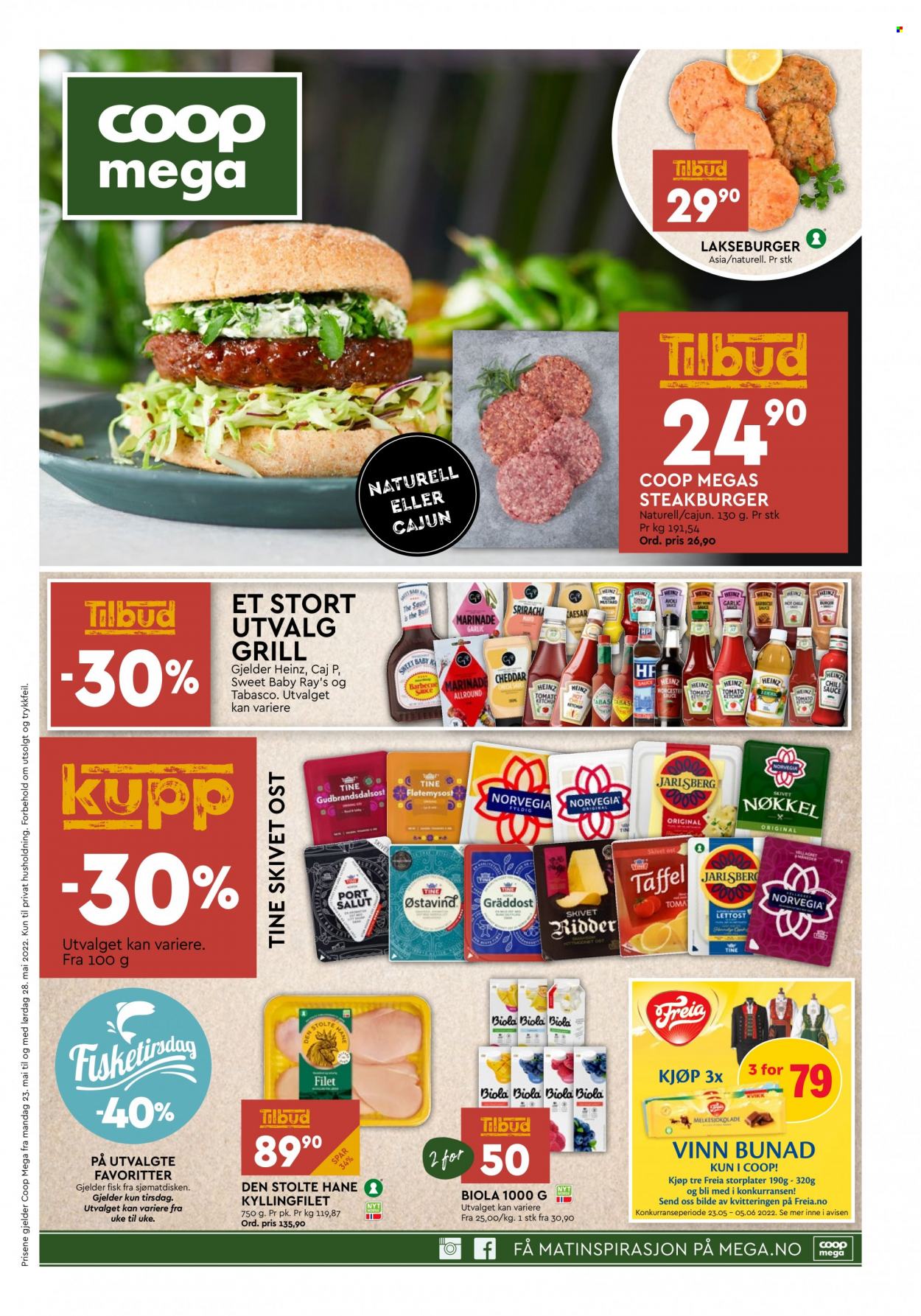 Kundeavis Coop Mega - 23.5.2022 - 28.5.2022. Side 1