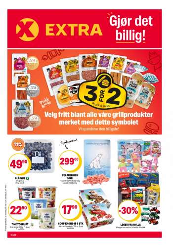 Kundeavis Coop Extra - 30.05.2022 - 05.06.2022.