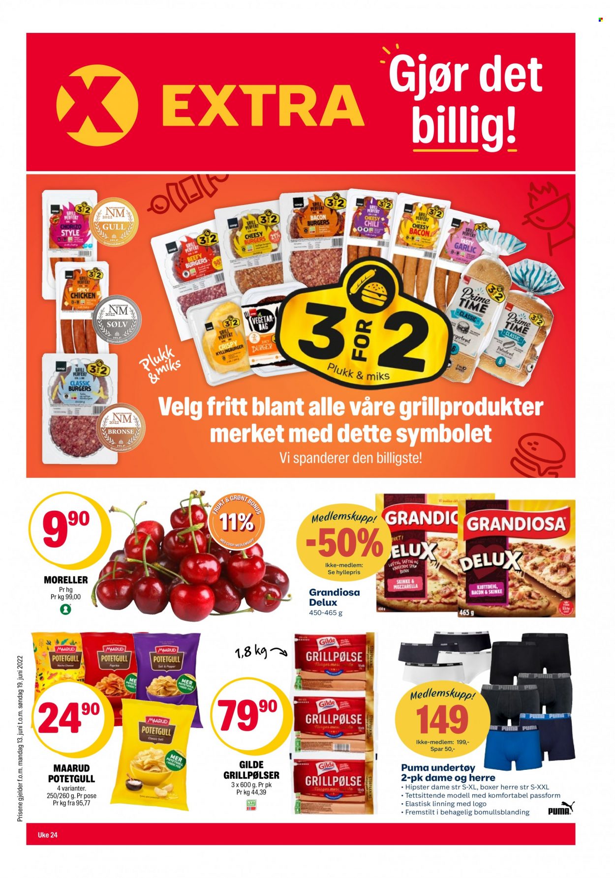 Kundeavis Coop Extra - 13.6.2022 - 19.6.2022. Side 1