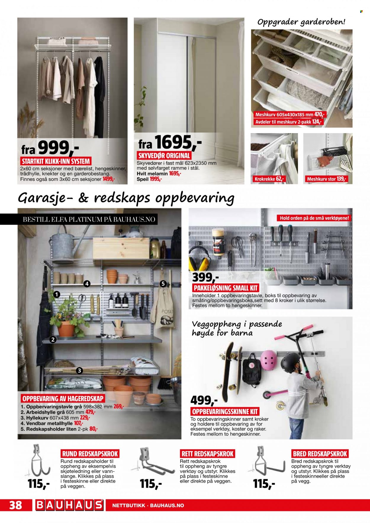 thumbnail - Kundeavis Bauhaus - 20.6.2022 - 3.7.2022 - Produkter fra tilbudsaviser - oppbevaringsboks, skjøteledning, verktøy. Side 38.
