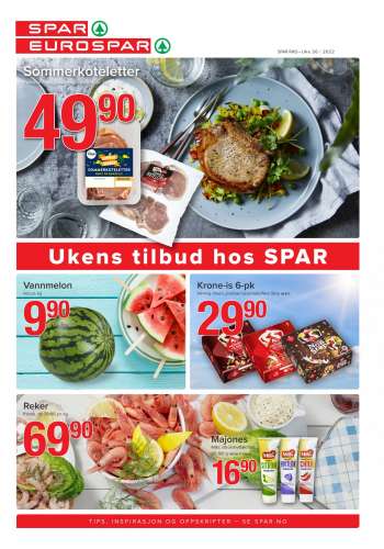 Kundeavis SPAR - 27.06.2022 - 03.07.2022.