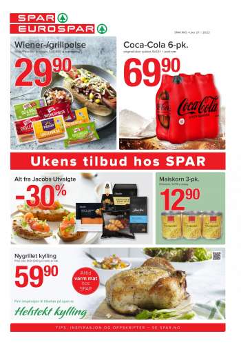 Kundeavis SPAR - 04.07.2022 - 10.07.2022.