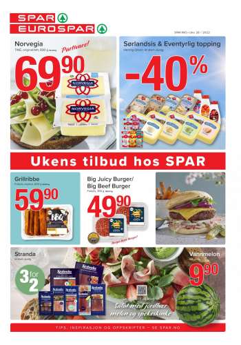 Kundeavis SPAR - 11.07.2022 - 17.07.2022.