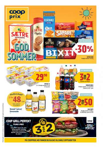 Kundeavis Coop Prix - 11.07.2022 - 24.07.2022.