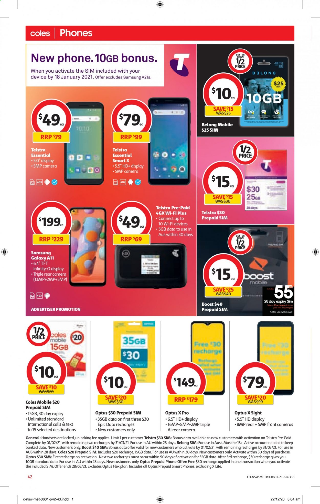 Coles catalogue - 6 Jan 2021 - 12 Jan 2021. Page 42