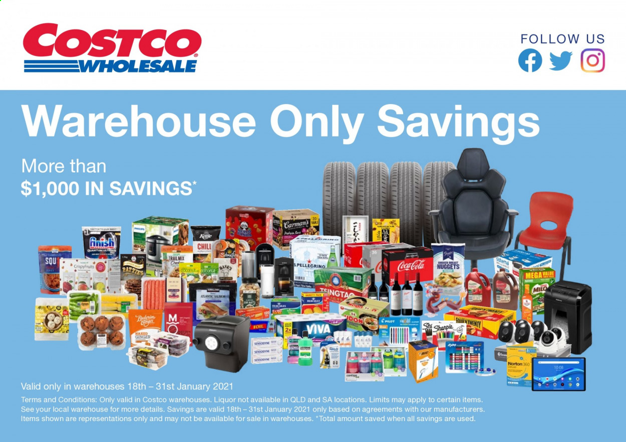 Costco catalogue - 18 Jan 2021 - 31 Jan 2021. Page 1