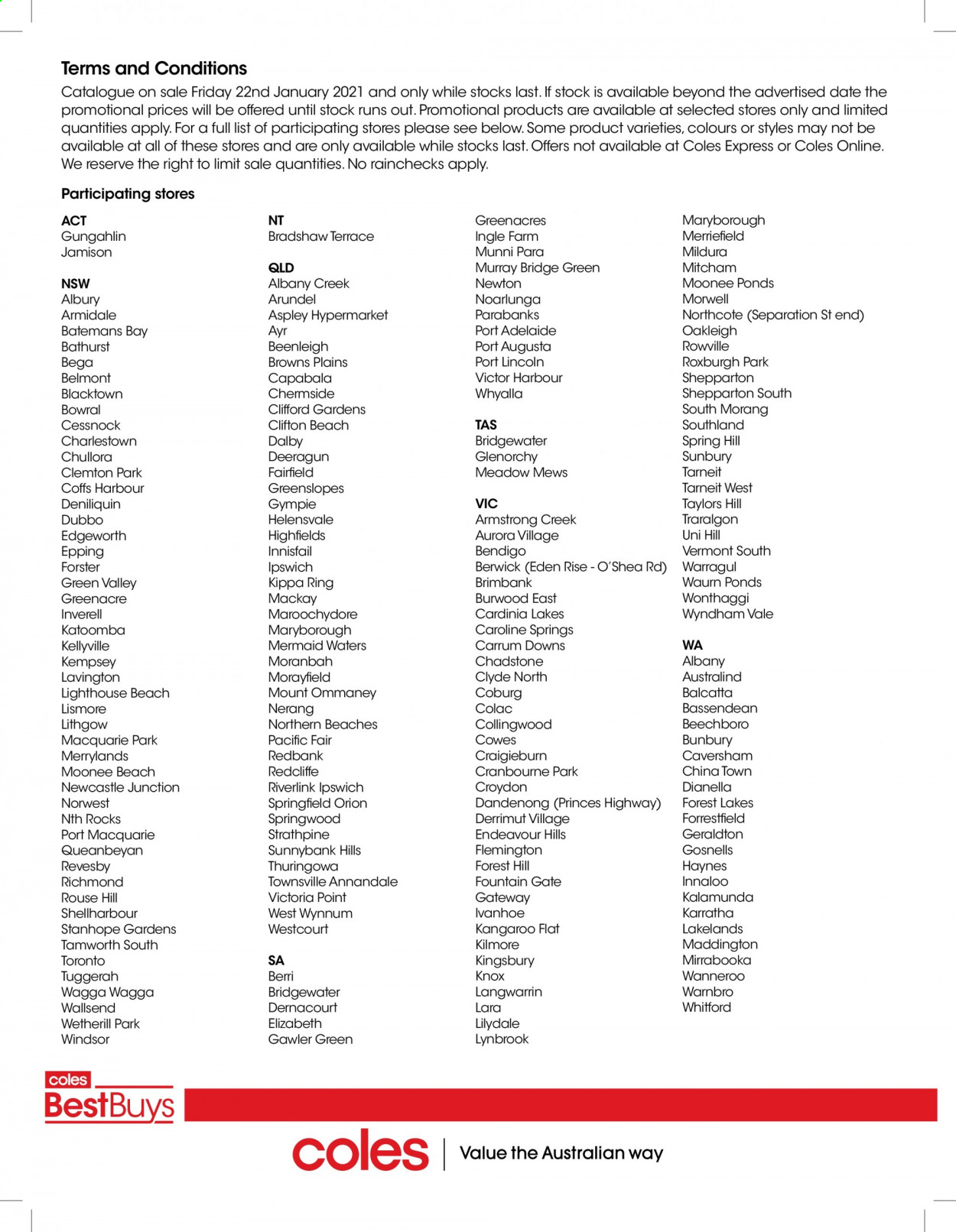 Coles catalogue - 22 Jan 2021 - 4 Feb 2021. Page 5