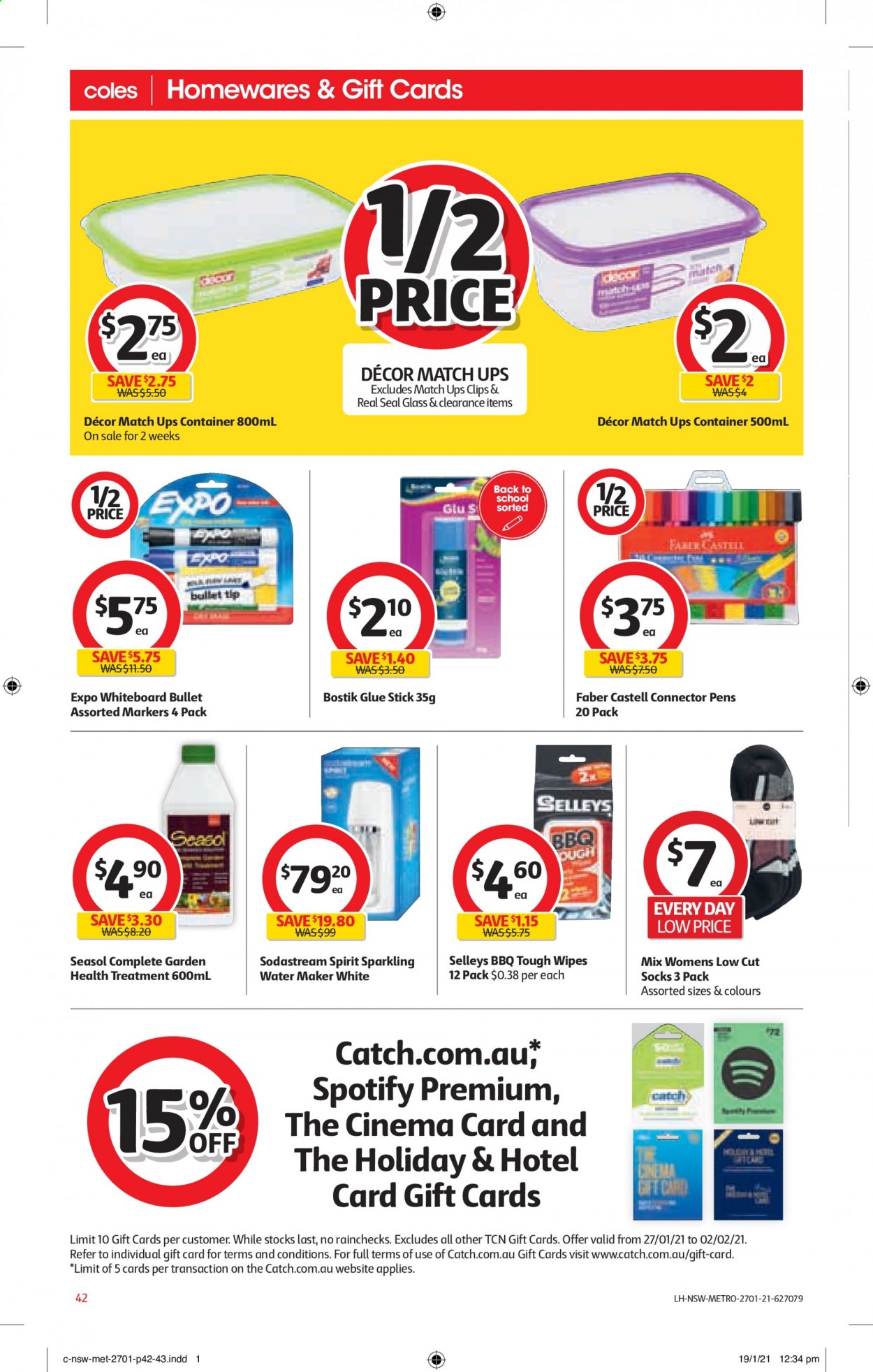 Coles catalogue - 27 Jan 2021 - 2 Feb 2021. Page 42