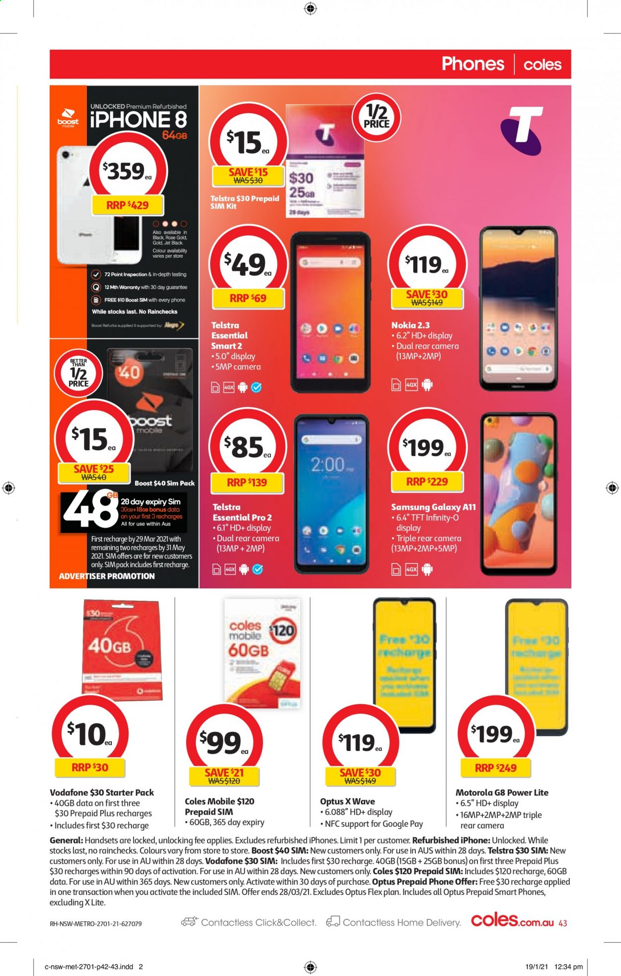 Coles catalogue - 27 Jan 2021 - 2 Feb 2021. Page 43