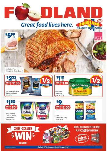 Foodland Catalogue - 27.1.2021 - 2.2.2021.