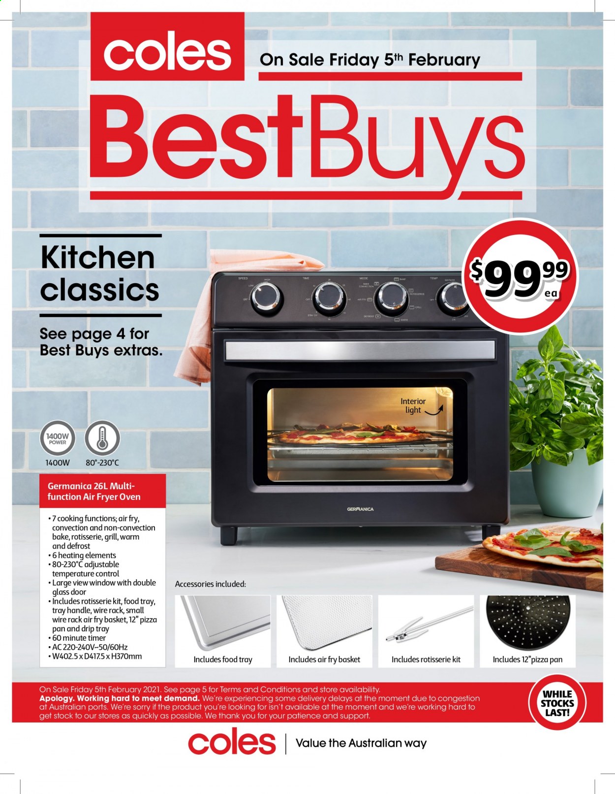 Coles catalogue - 5 Feb 2021 - 18 Feb 2021. Page 1
