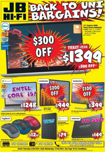 JB Hi-Fi Catalogue - 4.2.2021 - 17.2.2021.