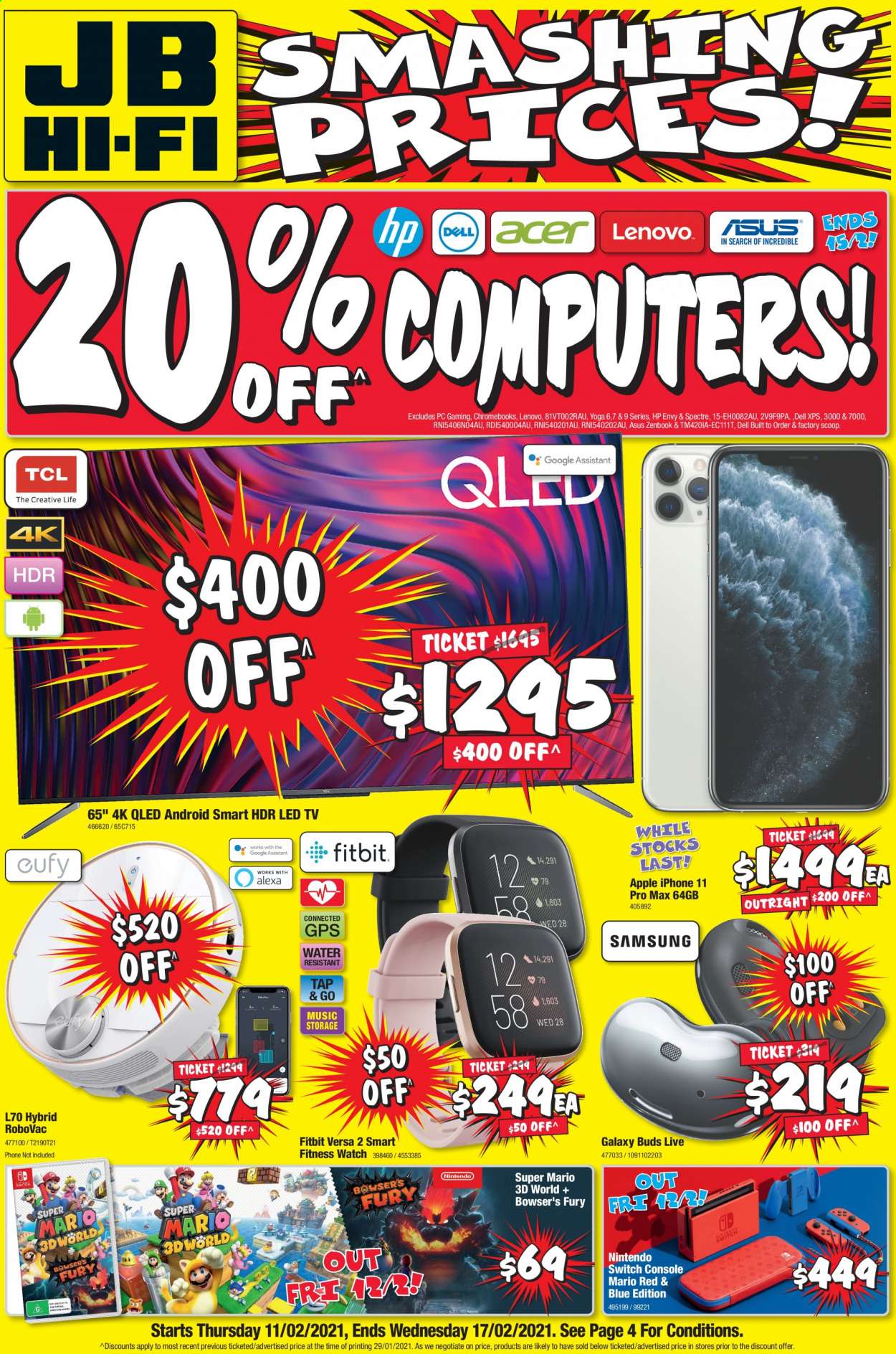 JB Hi-Fi catalogue - 11 Feb 2021 - 17 Feb 2021. Page 1