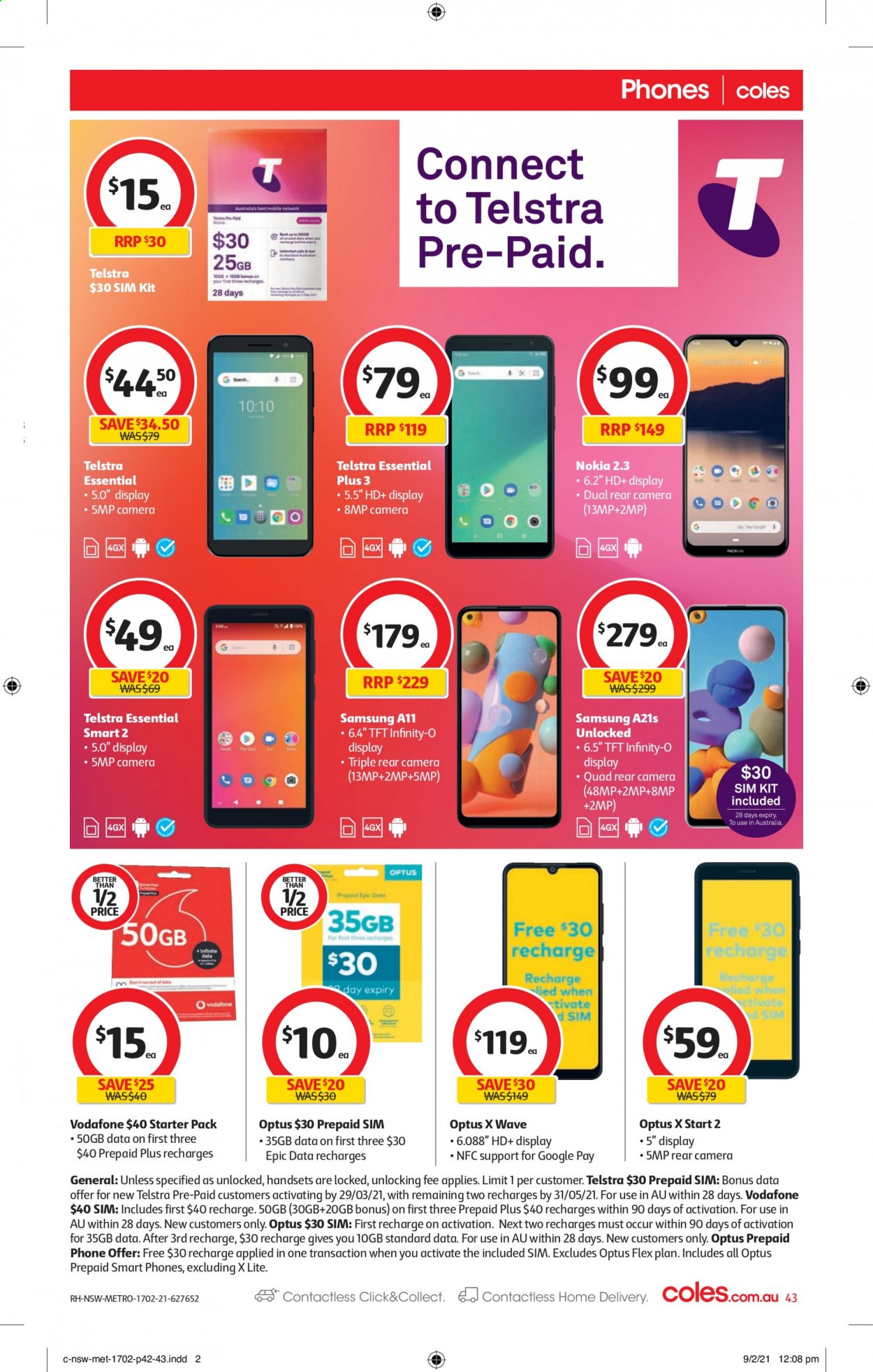Coles catalogue - 17 Feb 2021 - 23 Feb 2021. Page 43