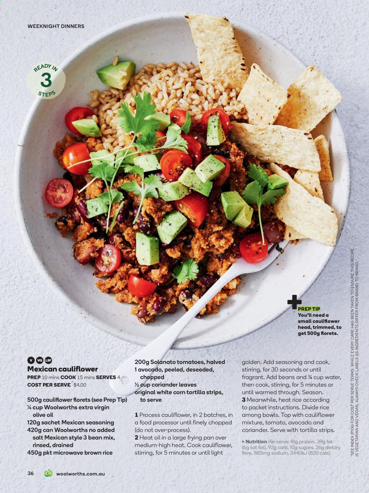 Woolworths catalogue - 1 Mar 2021 - 31 Mar 2021. Page 36