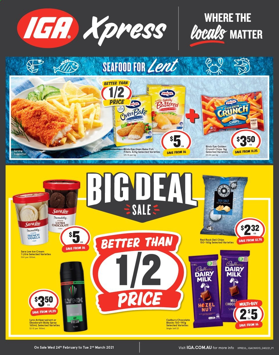 IGA Xpress catalogue - 24 Feb 2021 - 2 Mar 2021. Page 1