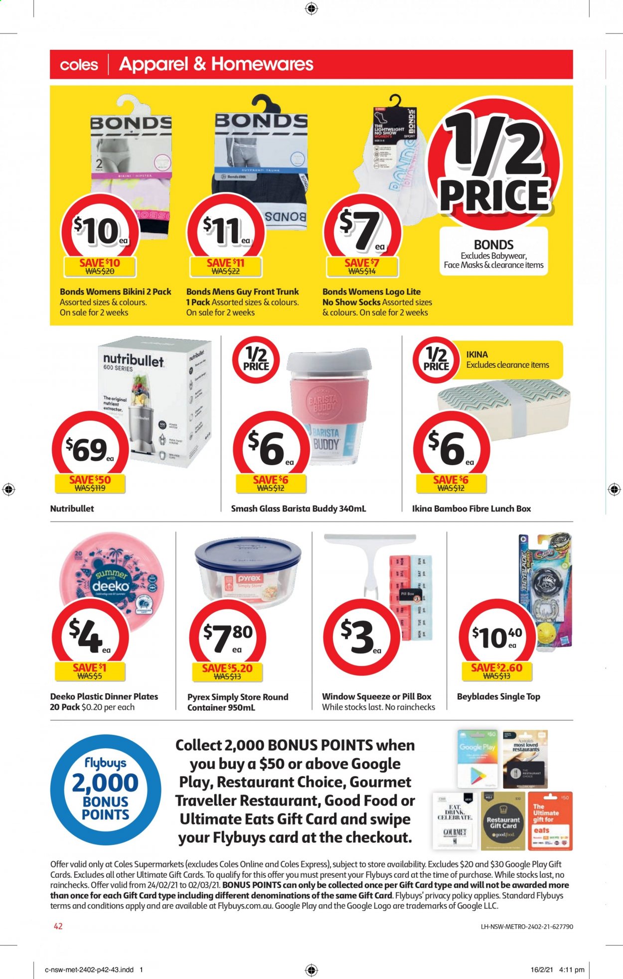Coles catalogue - 24 Feb 2021 - 2 Mar 2021. Page 42
