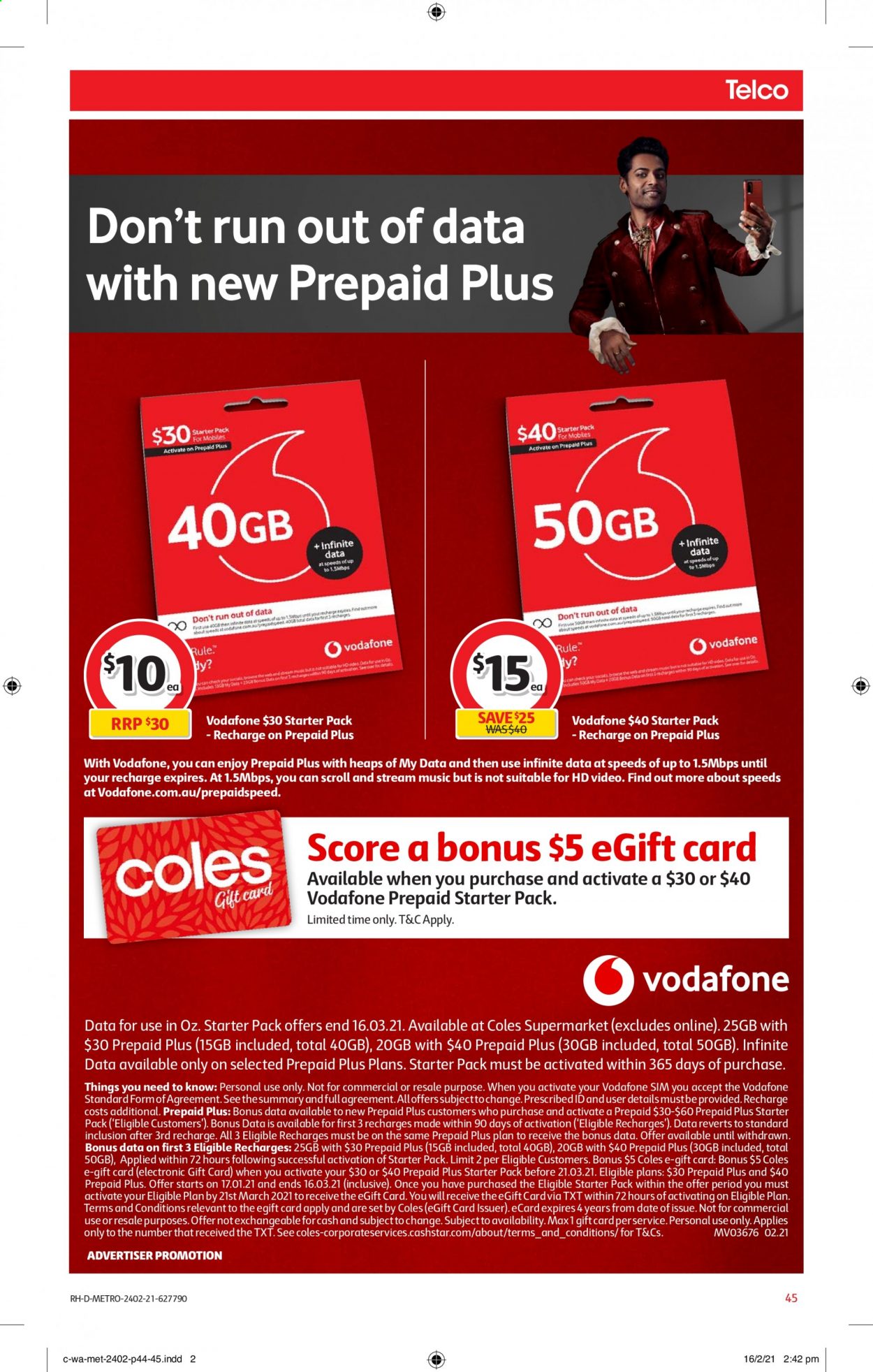 Coles catalogue - 24 Feb 2021 - 2 Mar 2021. Page 45