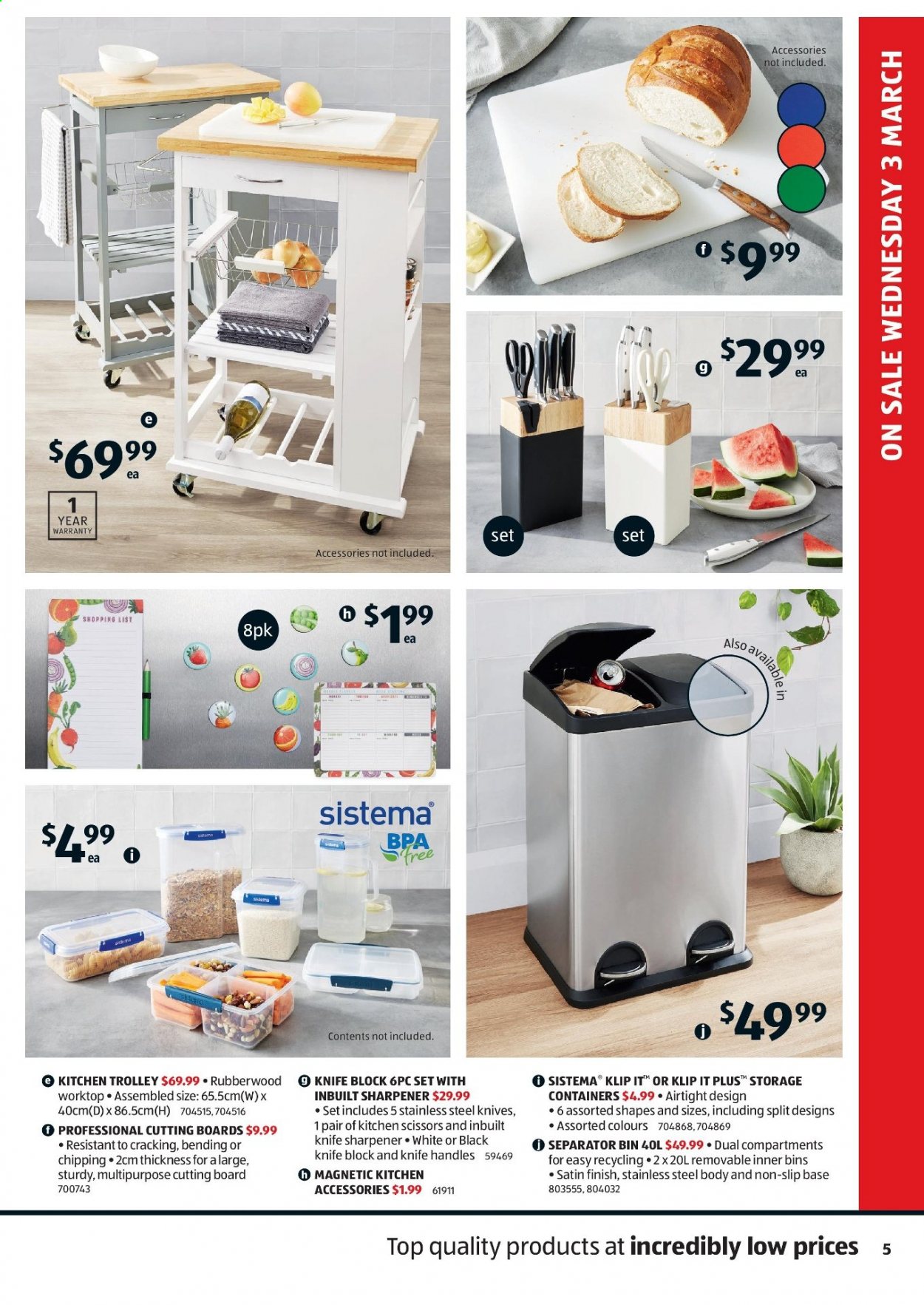 ALDI catalogue - 3 Mar 2021 - 9 Mar 2021. Page 5