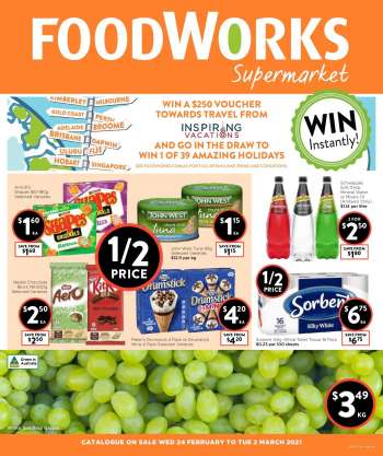 Foodworks Catalogue - 24.2.2021 - 2.3.2021.