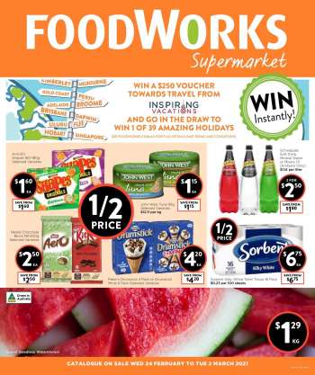 Foodworks Catalogue - 24.2.2021 - 2.3.2021.