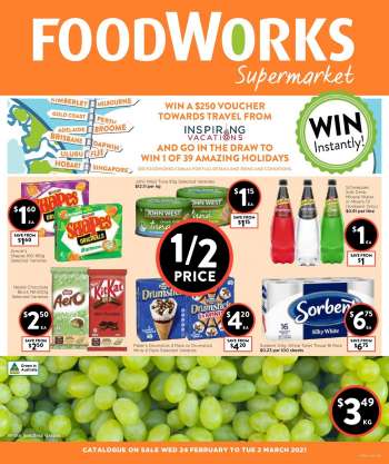 Foodworks Catalogue - 24.2.2021 - 2.3.2021.