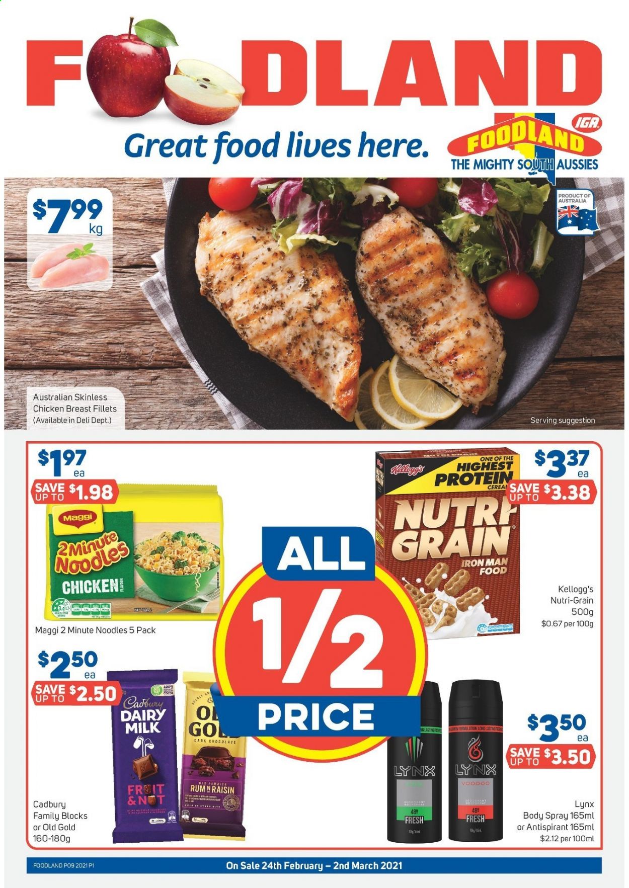 Foodland catalogue - 24 Feb 2021 - 2 Mar 2021. Page 1