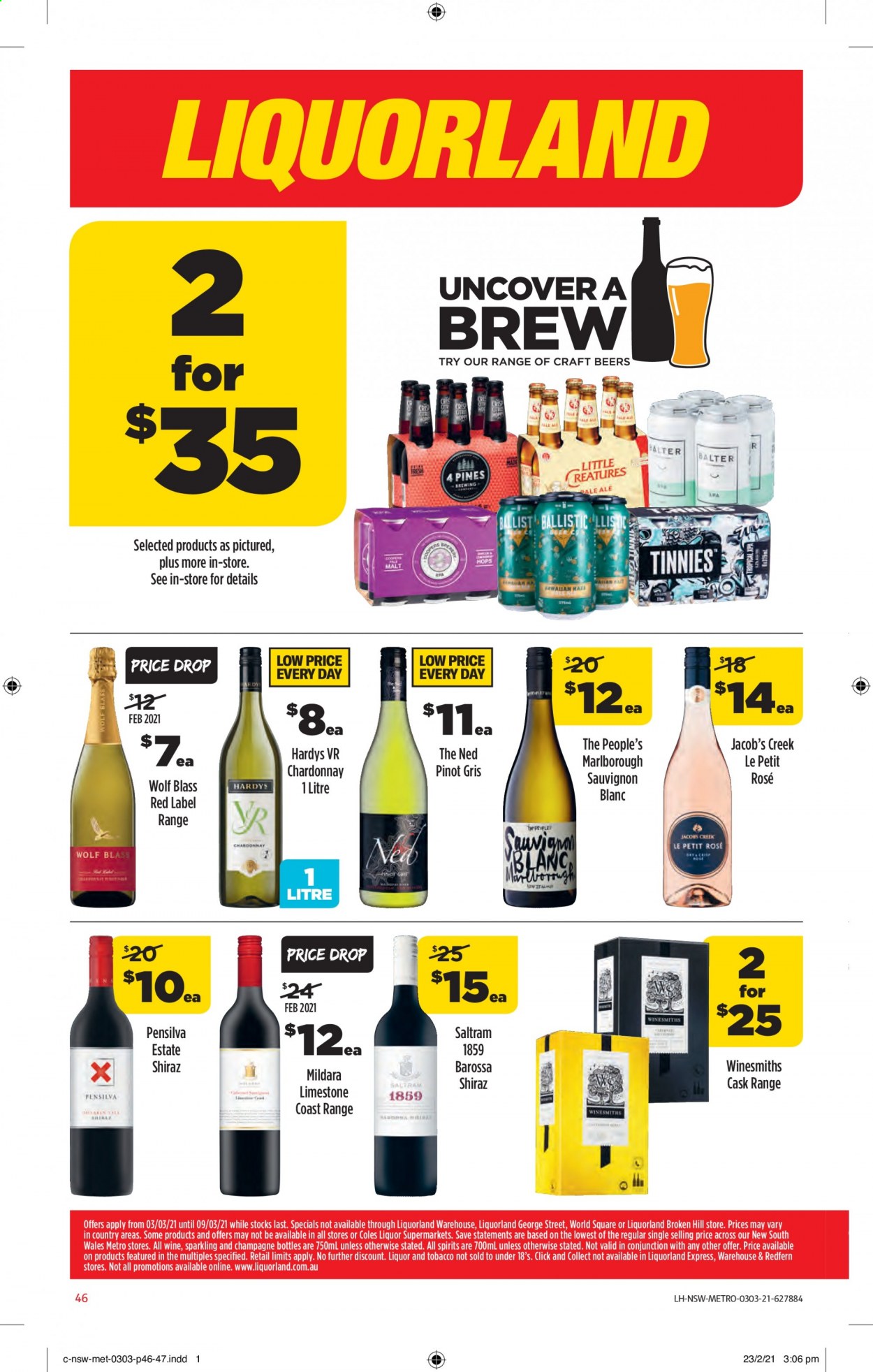 Coles catalogue - 3 Mar 2021 - 9 Mar 2021. Page 46