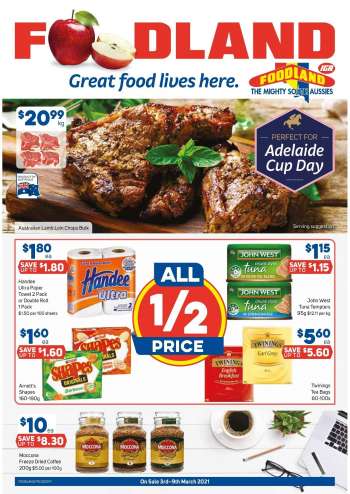 Foodland Catalogue - 3.3.2021 - 9.3.2021.
