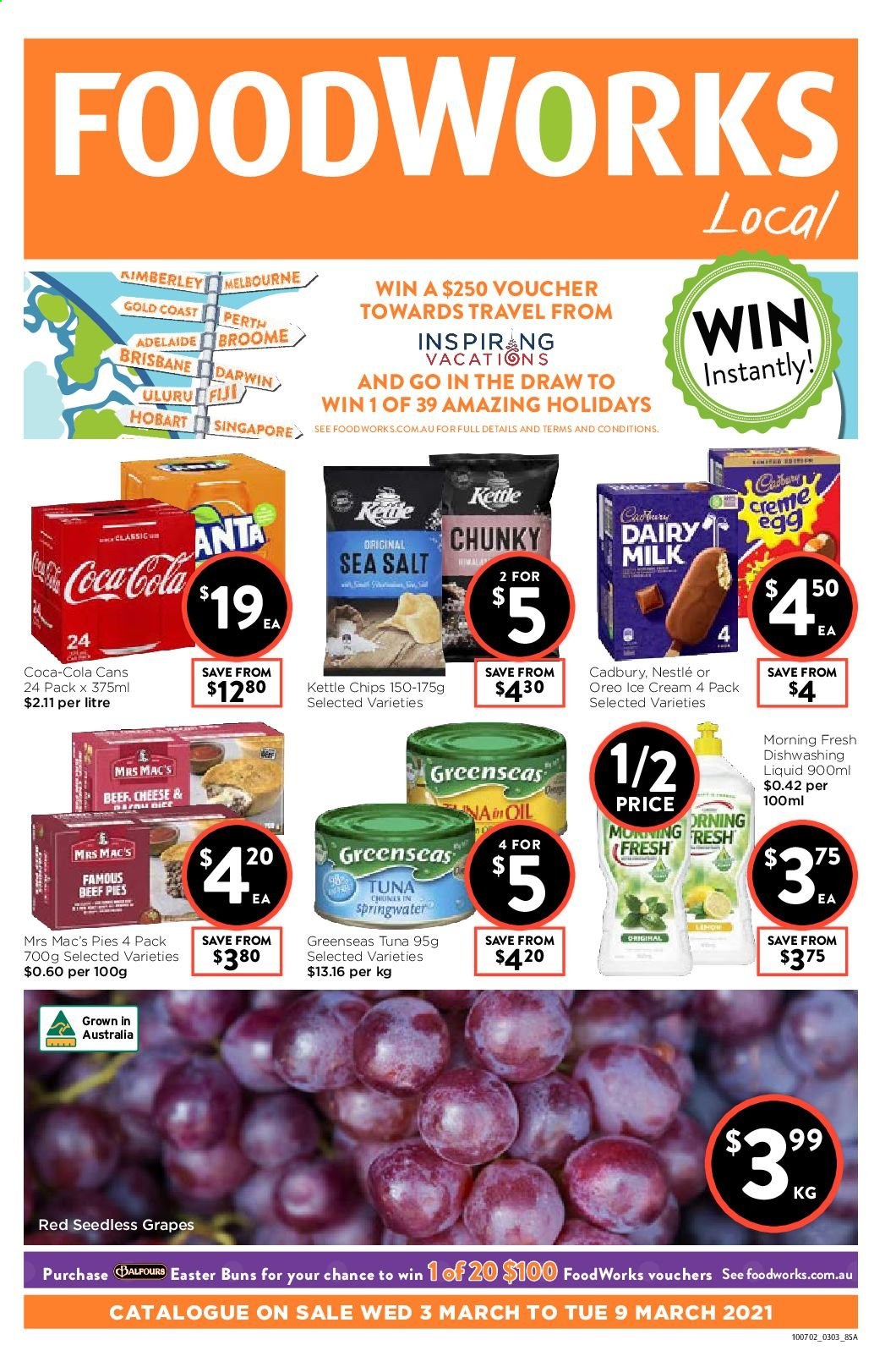 Foodworks catalogue - 3 Mar 2021 - 9 Mar 2021. Page 1