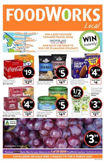 Foodworks Catalogue - 3.3.2021 - 9.3.2021.