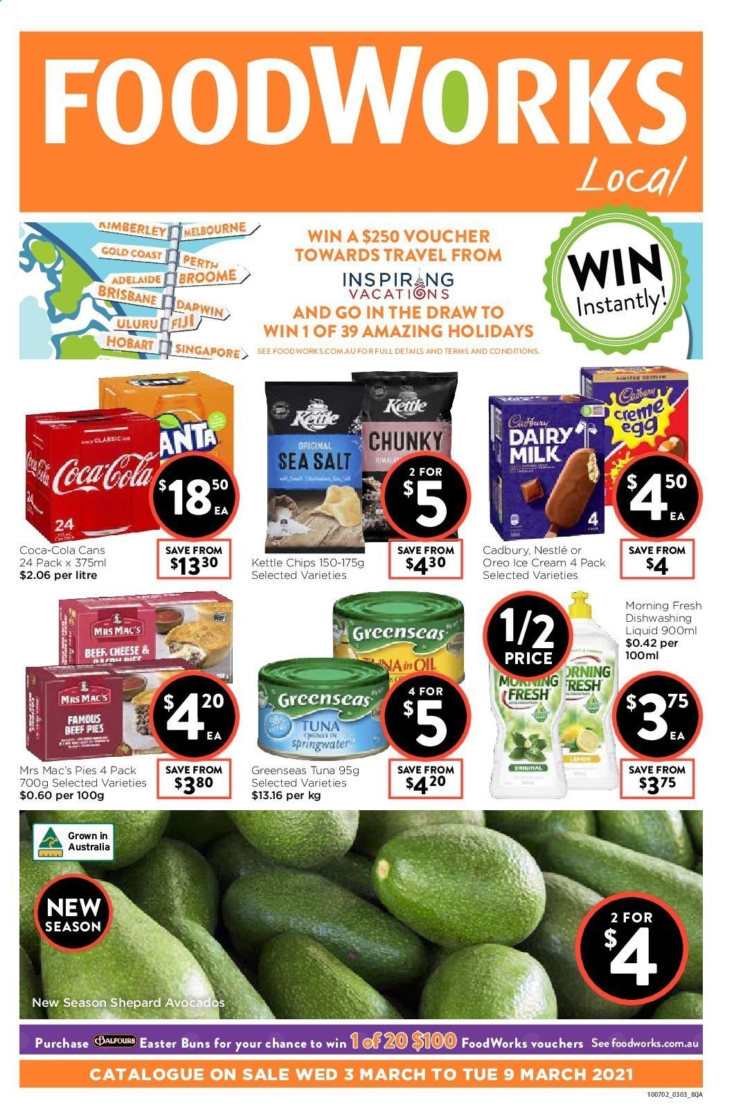 Foodworks catalogue - 3 Mar 2021 - 9 Mar 2021. Page 1