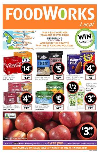 Foodworks Catalogue - 3.3.2021 - 9.3.2021.