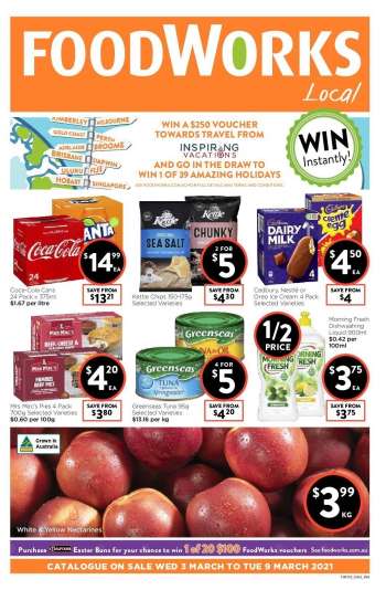 Foodworks Catalogue - 3.3.2021 - 9.3.2021.