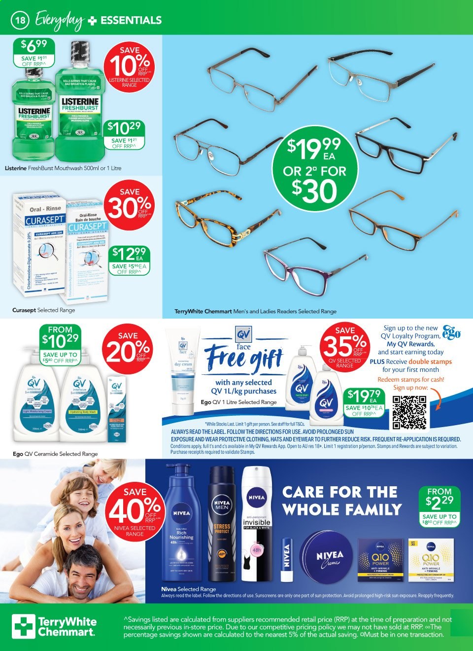 thumbnail - TerryWhite Chemmart Catalogue - 4 Mar 2021 - 23 Mar 2021 - Sales products - Nivea, Listerine, mouthwash, day cream. Page 18.