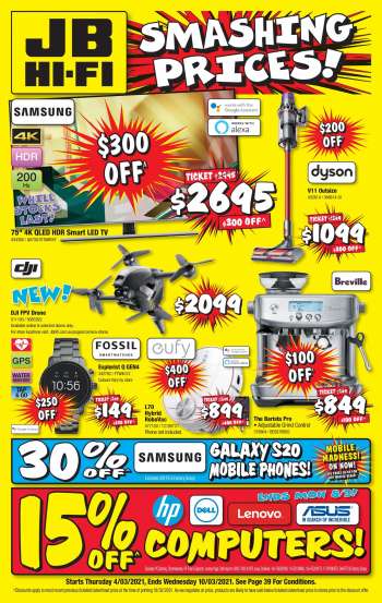 JB Hi-Fi Catalogue - 4.3.2021 - 10.3.2021.