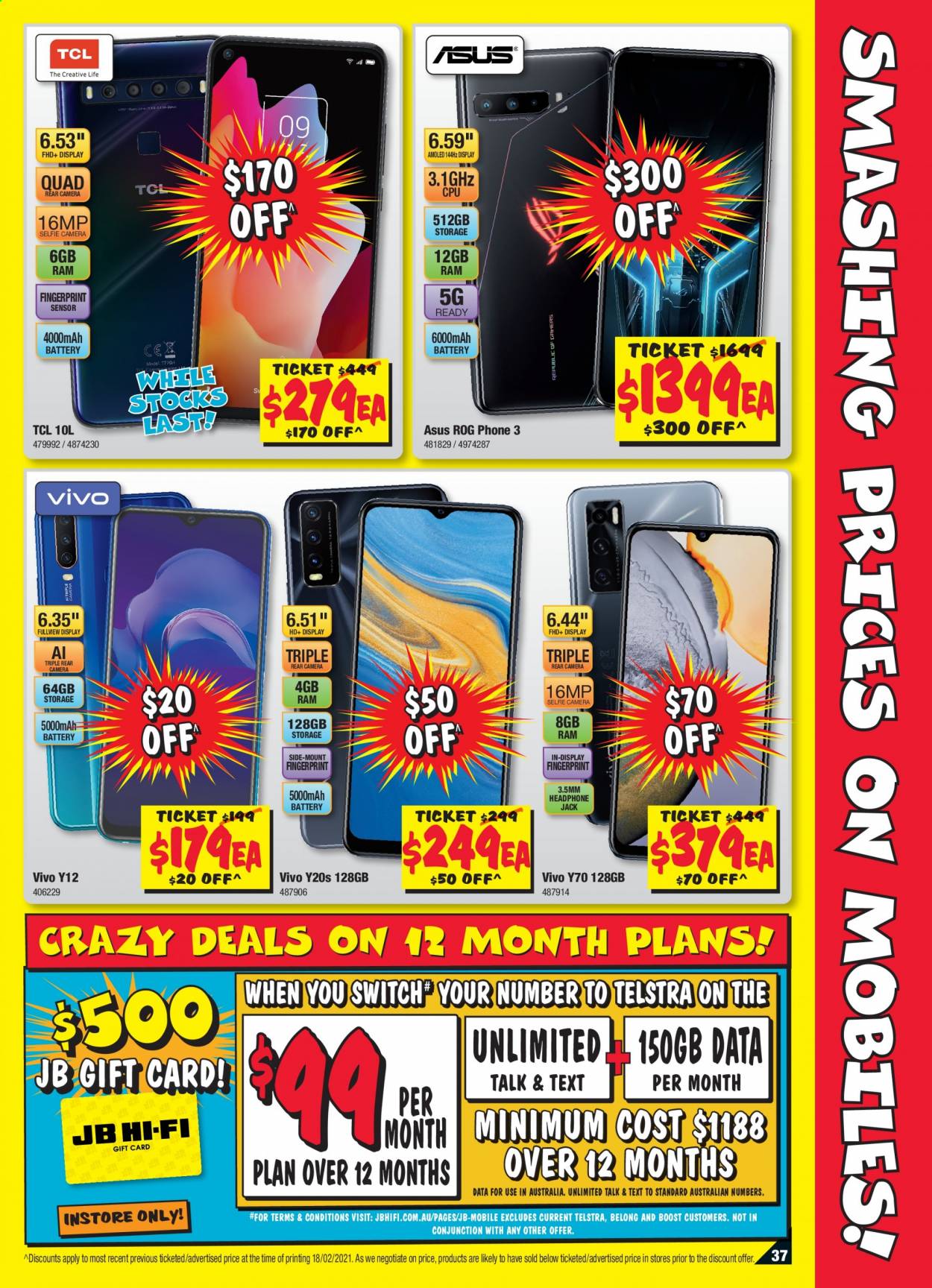 JB Hi-Fi catalogue - 4 Mar 2021 - 10 Mar 2021. Page 37