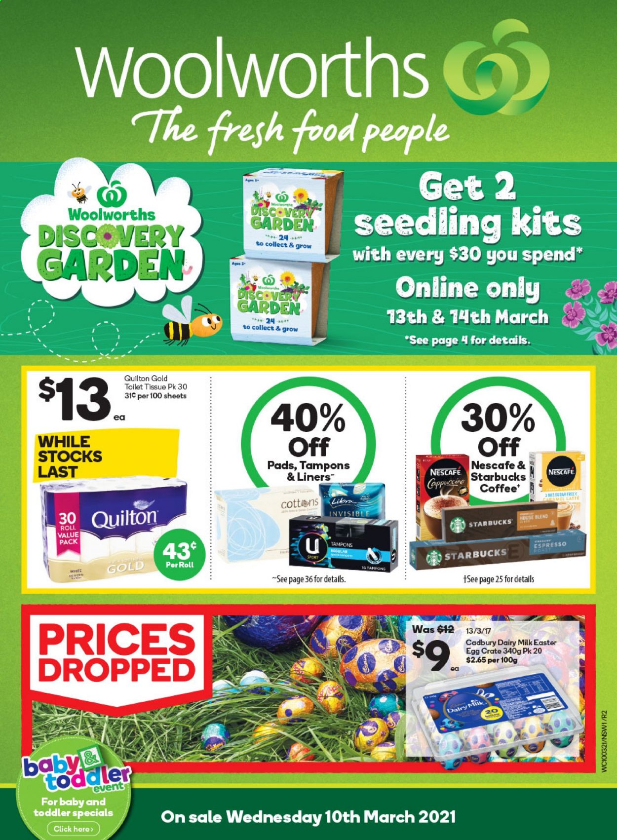 Woolworths catalogue - 10 Mar 2021 - 16 Mar 2021. Page 1
