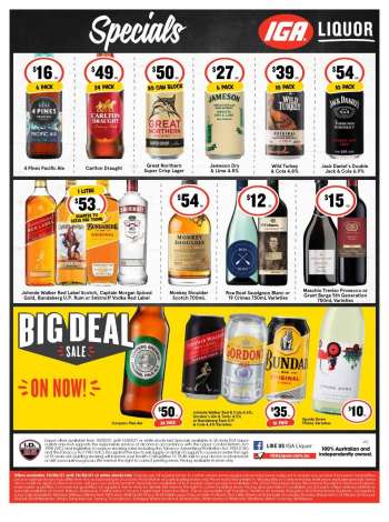 IGA LIQUOR Catalogue - 10.3.2021 - 16.3.2021.