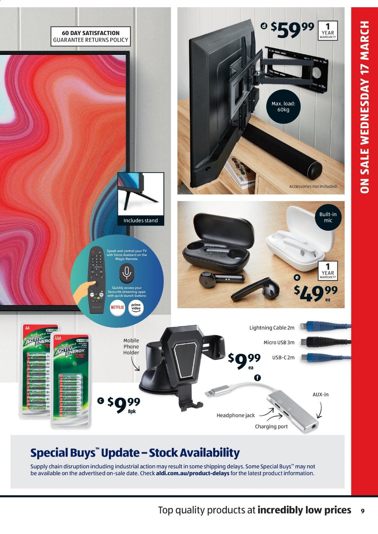 ALDI catalogue - 17 Mar 2021 - 23 Mar 2021. Page 9