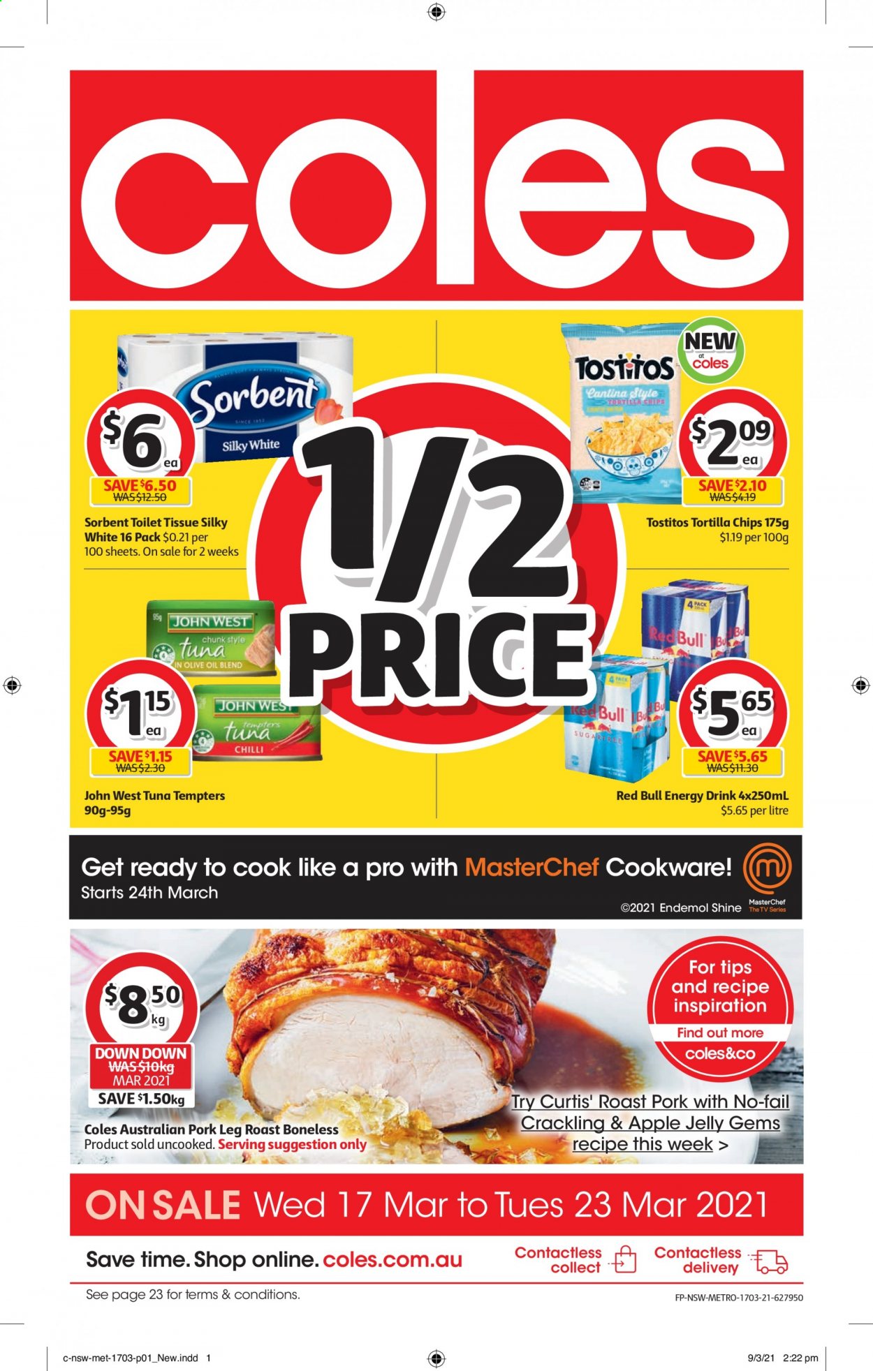 Coles catalogue - 17 Mar 2021 - 23 Mar 2021. Page 1
