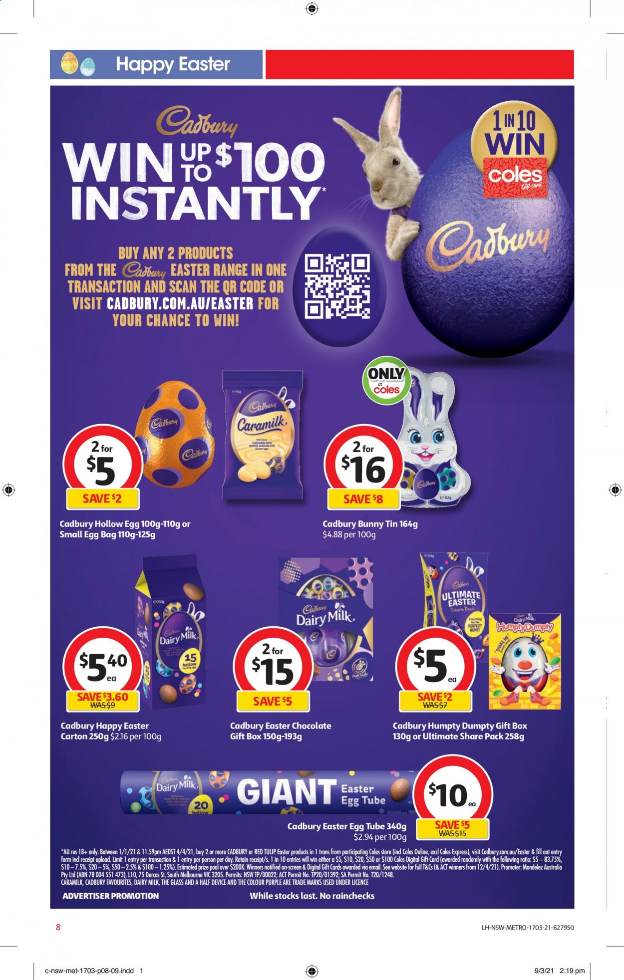 Coles catalogue - 17 Mar 2021 - 23 Mar 2021. Page 8